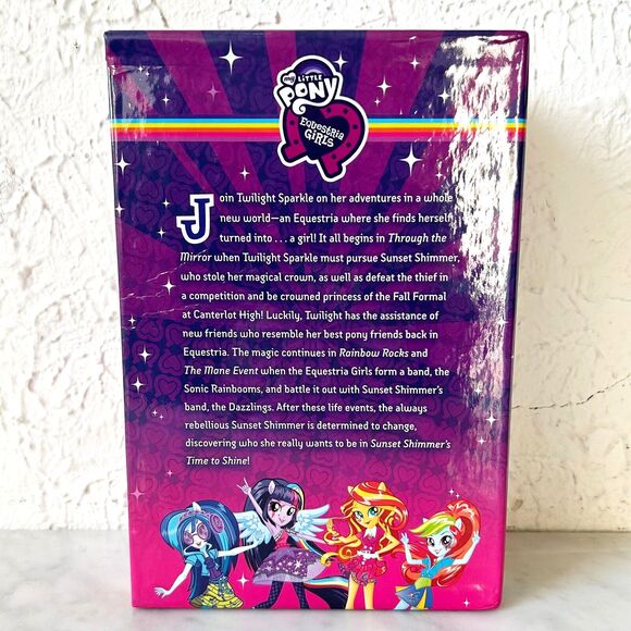 My Little Pony Equestria Girls Boxed Set - 4 Hardcover Books G.M. Berrow - Picture 5 of 7